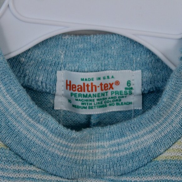 1970s/1980s Healthtex 6m Footless Embroidered Romper - Picture 4 of 4